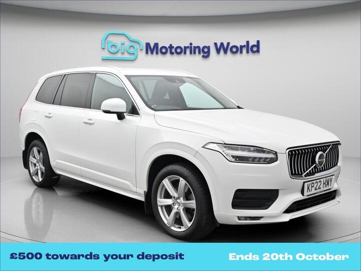 Volvo XC90 2.0 B5 MHEV Momentum Auto 4WD Euro 6 (s/s) 5dr