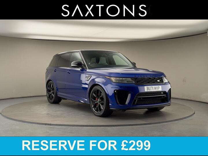 Land Rover Range Rover Sport 5.0 P575 V8 SVR Auto 4WD Euro 6 (s/s) 5dr