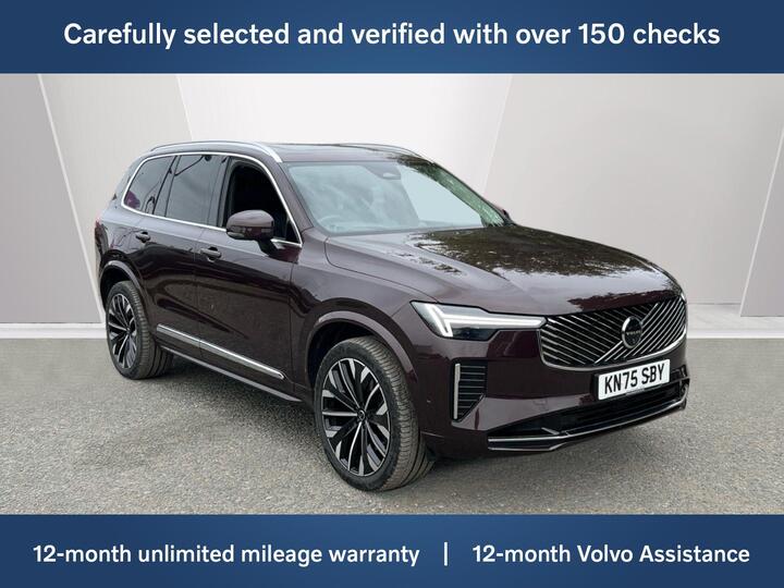 Volvo XC90 2.0 T8 18.8kWh Ultra Bright Auto 4WD Euro 6 (s/s) 5dr