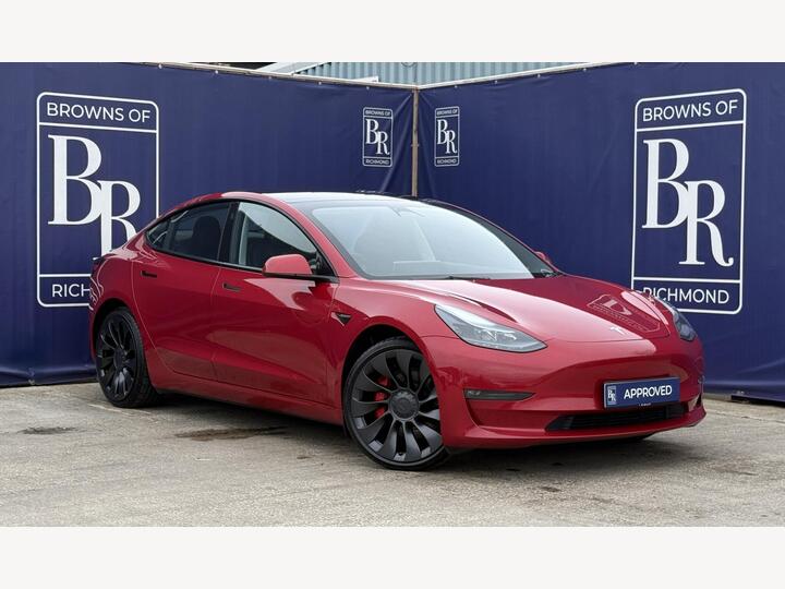 Tesla Model 3 (Dual Motor) Performance Auto 4WDE 4dr (Performance Upgrade)
