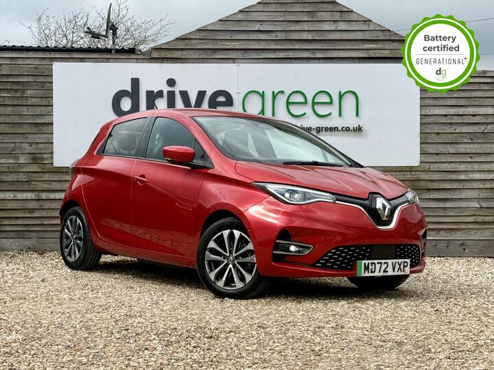 Renault Zoe R135 EV50 52kWh GT Line + Auto 5dr (Rapid Charge) Renault Zoe R135 EV50 52kWh GT Line + Auto 5dr (Rapid Charge)