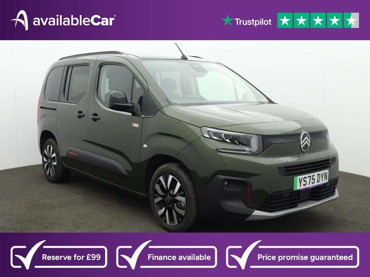 Citroen E-Berlingo 52kWh MAX M Auto 5dr (7.4kW Charger)