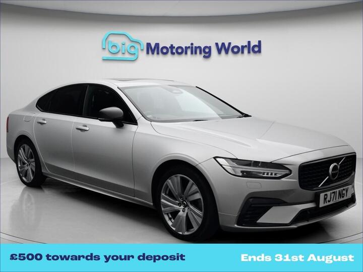Volvo S90 2.0h T8 Recharge 11.6kWh R-Design Auto AWD Euro 6 (s/s) 4dr