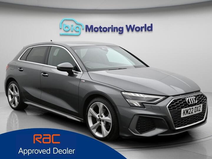 Audi A3 2.0 TDI 35 S Line Sportback S Tronic Euro 6 (s/s) 5dr