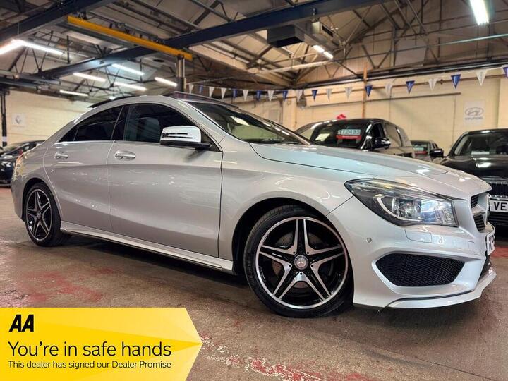 Mercedes-Benz CLA 2.0 CLA250 AMG Sport Coupe 7G-DCT 4MATIC Euro 6 (s/s) 4dr