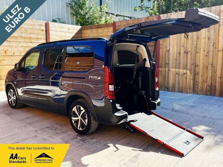 Peugeot RIFTER L2 LWB 5 Seat Auto Wheelchair Accessible Disabled Access Vehicle WAV Peugeot RIFTER L2 LWB 5 Seat Auto Wheelchair Accessible Disabled Access Vehicle WAV