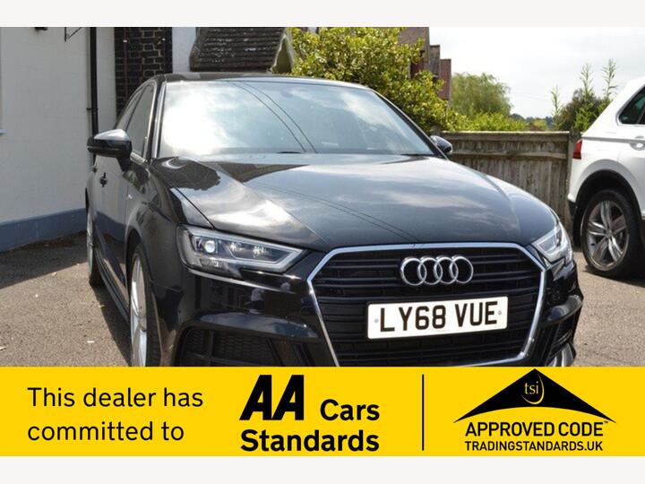 Audi A3 1.0 TFSI 30 S Line Sportback S Tronic Euro 6 (s/s) 5dr