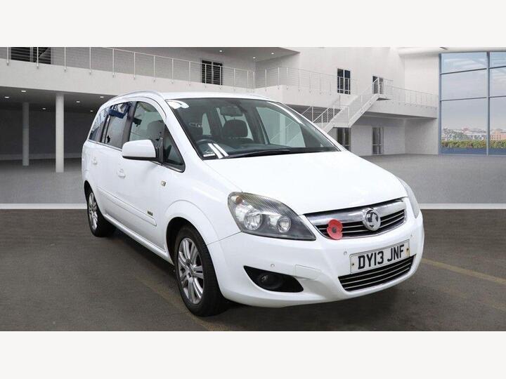 Vauxhall Zafira 1.6 16V Design Euro 5 5dr (SNav) Vauxhall Zafira 1.6 16V Design Euro 5 5dr (SNav)