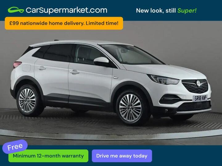Vauxhall Grandland X 1.6 Turbo D BlueInjection Tech Line Nav Auto Euro 6 (s/s) 5dr