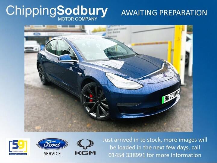 Tesla Model 3 (Dual Motor) Performance Auto 4WDE 4dr (Performance Upgrade)