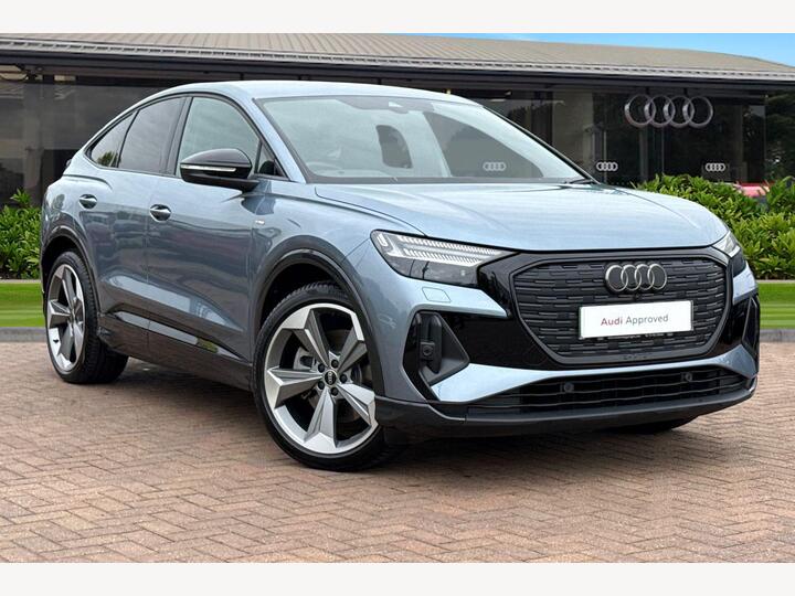 Audi Q4 E-tron Sportback 45 Black Edition Sportback Auto Quattro 5dr 82kWh Audi Q4 E-tron Sportback 45 Black Edition Sportback Auto Quattro 5dr 82kWh
