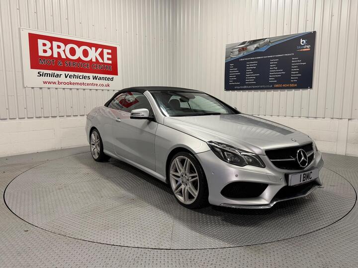 Mercedes-Benz E Class 2.1 E220d AMG Line Edition Cabriolet G-Tronic+ Euro 6 (s/s) 2dr