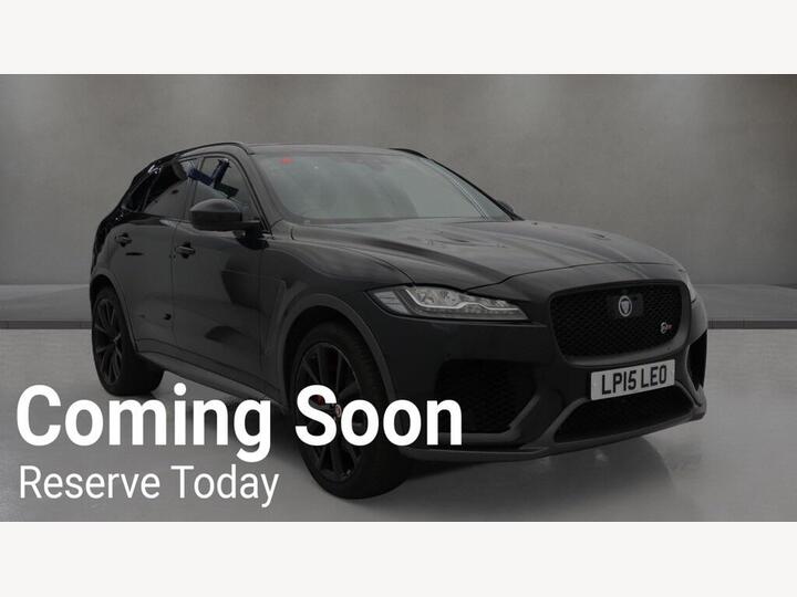 Jaguar F-PACE 5.0 V8 SVR Quickshift AWD Euro 6 (s/s) 5dr Jaguar F-PACE 5.0 V8 SVR Quickshift AWD Euro 6 (s/s) 5dr