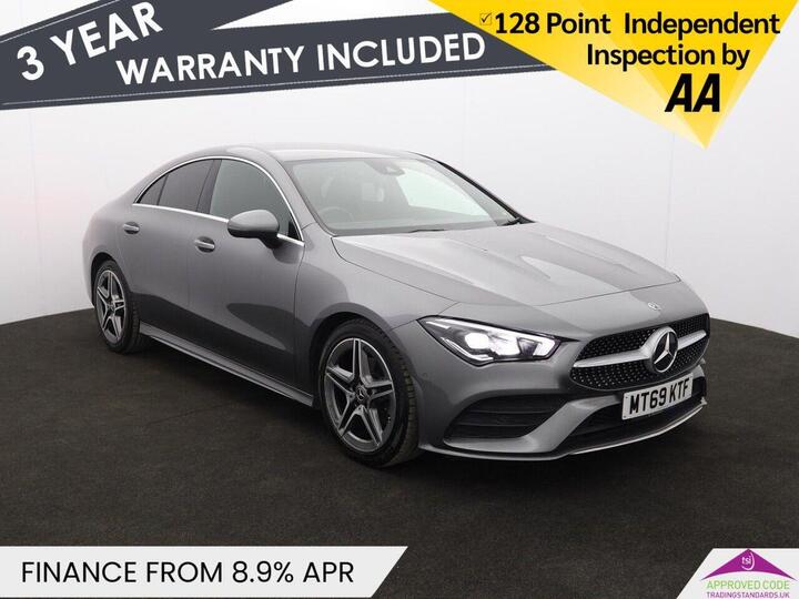 Mercedes-Benz CLA 1.3 CLA180 AMG Line Coupe 7G-DCT Euro 6 (s/s) 4dr Mercedes-Benz CLA 1.3 CLA180 AMG Line Coupe 7G-DCT Euro 6 (s/s) 4dr