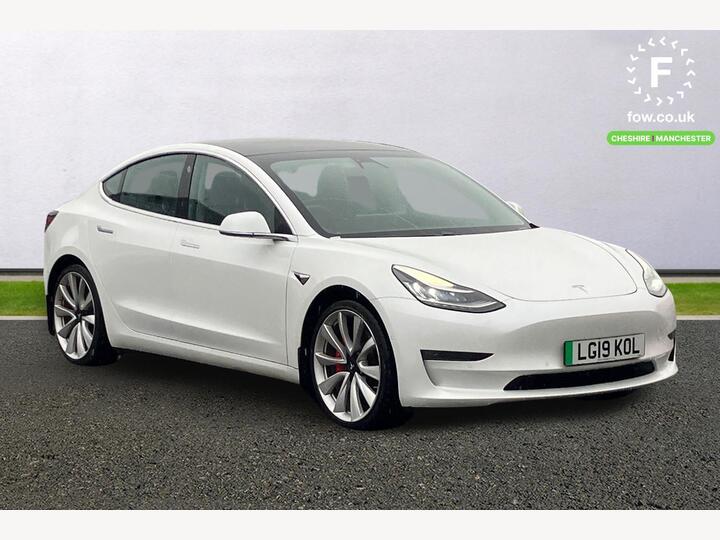Tesla Model 3 (Dual Motor) Performance Auto 4WDE 4dr (Performance Upgrade)