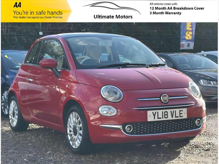 Fiat 500 1.2 Lounge Euro 6 (s/s) 3dr