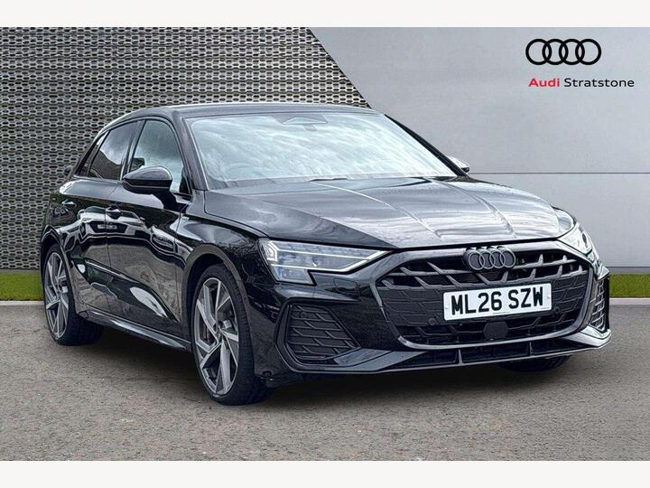 Audi A3 1.5 TFSI Black Edition Sportback S Tronic Euro 6 (s/s) 5dr