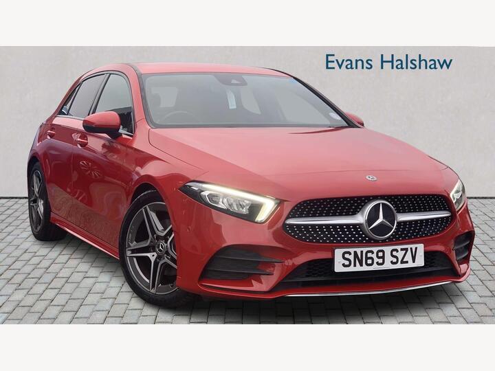 Mercedes-Benz A CLASS HATCHBACK 1.3 A180 AMG Line (Executive) Euro 6 (s/s) 5dr Mercedes-Benz A CLASS HATCHBACK 1.3 A180 AMG Line (Executive) Euro 6 (s/s) 5dr