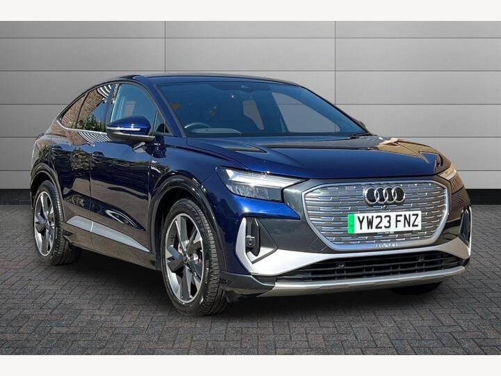 Audi Q4 E-tron 50 S Line Sportback Auto Quattro 5dr 82kWh Audi Q4 E-tron 50 S Line Sportback Auto Quattro 5dr 82kWh
