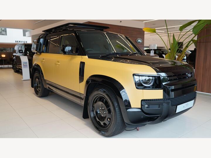 Land Rover Defender 110 3.0 D350 MHEV Trophy Edition Deep Sandglow Auto 4WD Euro 6 (s/s) 5dr