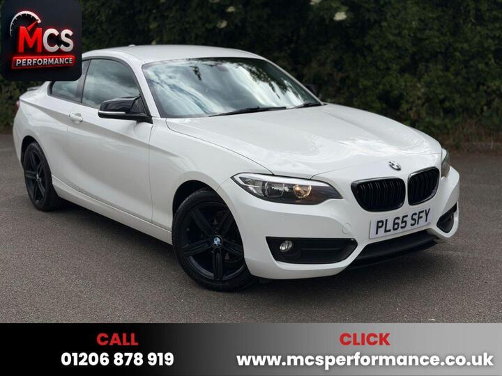 BMW 2 SERIES 2.0 218d Sport Euro 6 (s/s) 2dr