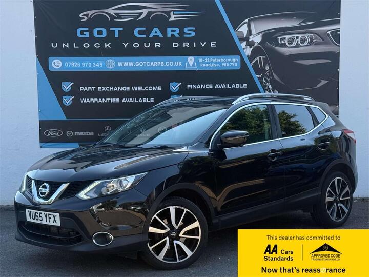 Nissan Qashqai 1.6 DCi Tekna XTRON 2WD Euro 6 (s/s) 5dr