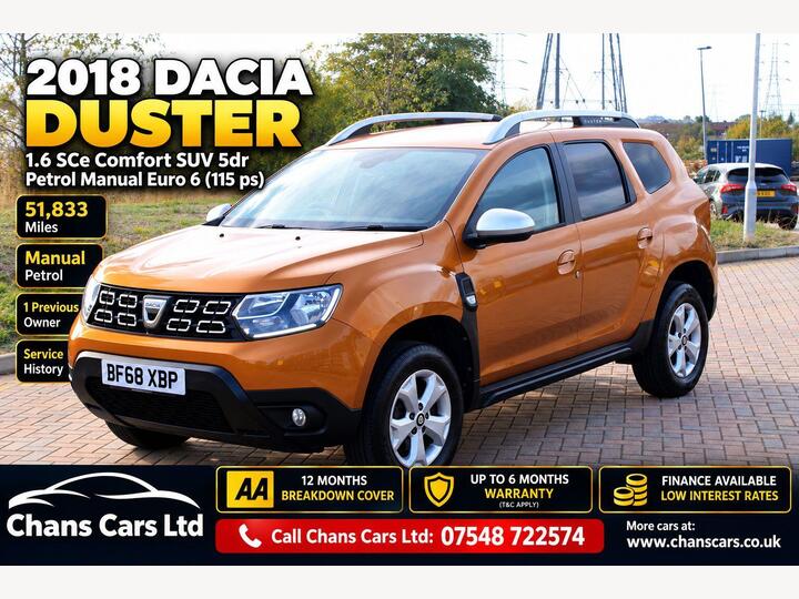 Dacia Duster 1.6 SCe Comfort Euro 6 (s/s) 5dr