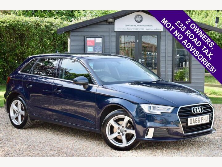 Audi A3 1.4 TFSI CoD Sport Sportback S Tronic Euro 6 (s/s) 5dr