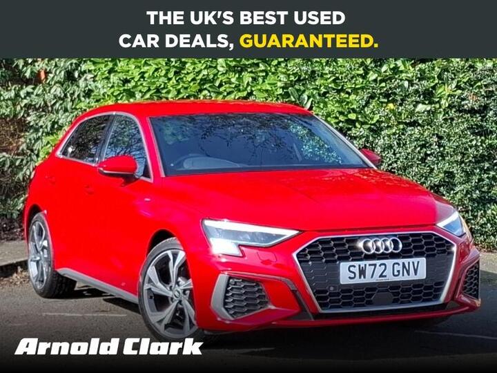 Audi A3 1.0 TFSI 30 S Line Sportback S Tronic Euro 6 (s/s) 5dr