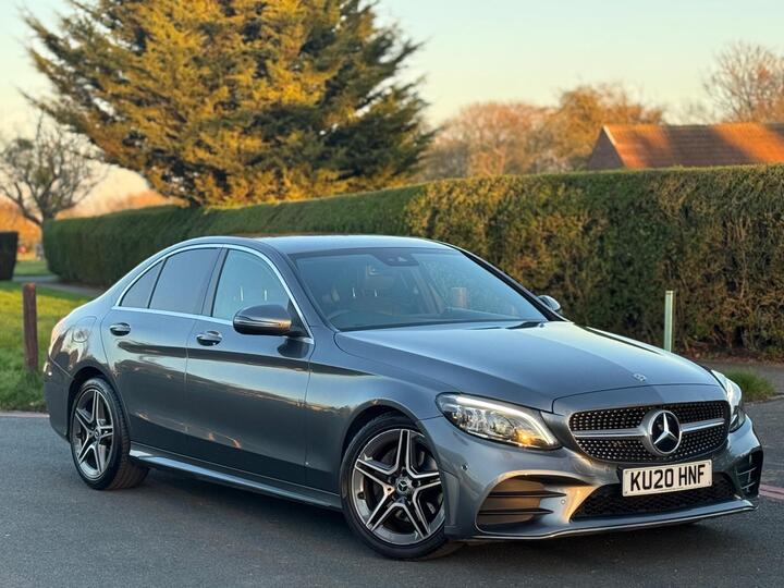 Mercedes-Benz C Class 2.0 C220d AMG Line (Premium) G-Tronic+ Euro 6 (s/s) 4dr
