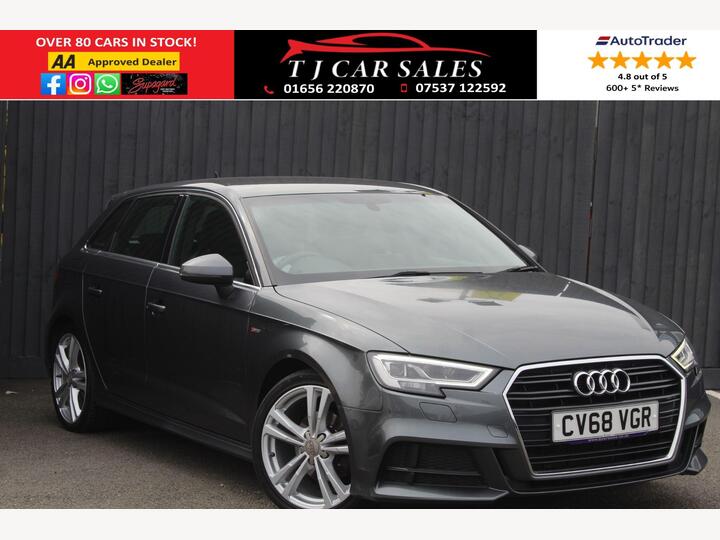 Audi A3 1.6 TDI 30 S Line Sportback Euro 6 (s/s) 5dr