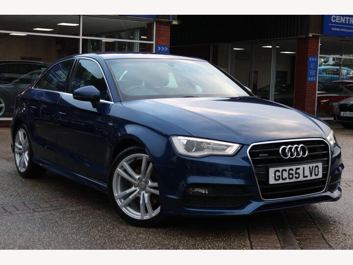 Audi A3 2.0 TDI S Line S Tronic Quattro Euro 6 (s/s) 4dr (Nav)