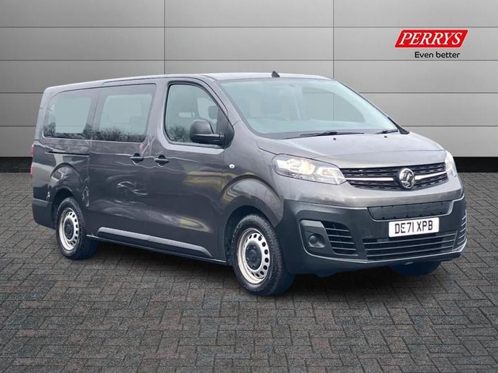 Vauxhall Vivaro-life 50kWh Edition Auto LWB 5dr (9 Seat, 7.4kW Charger)