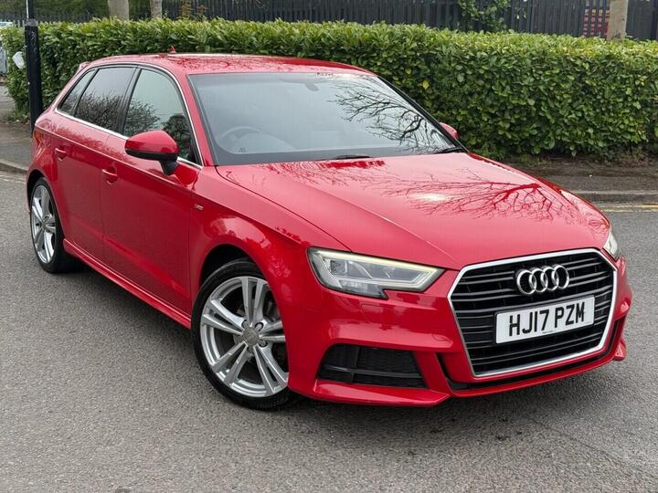 Audi A3 2.0 TDI S Line Sportback S Tronic Auto 6Spd Euro 6 (s/s) 5dr