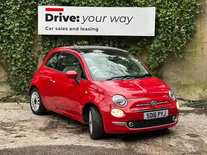 Fiat 500 1.2 Lounge Euro 6 (s/s) 3dr