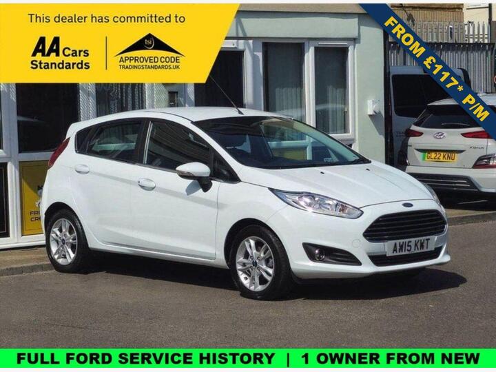 Ford FIESTA 1.0T EcoBoost Zetec Euro 6 (s/s) 5dr