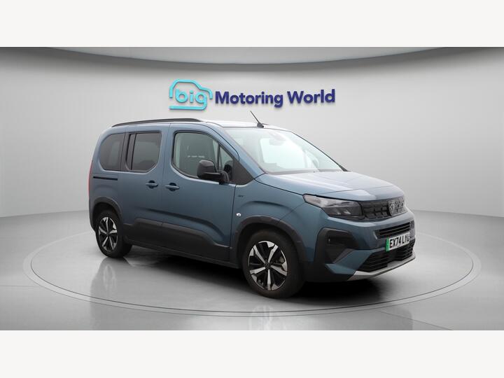 Peugeot E-Rifter 52kWh GT Standard MPV Auto 5dr (7.4kW Charger)
