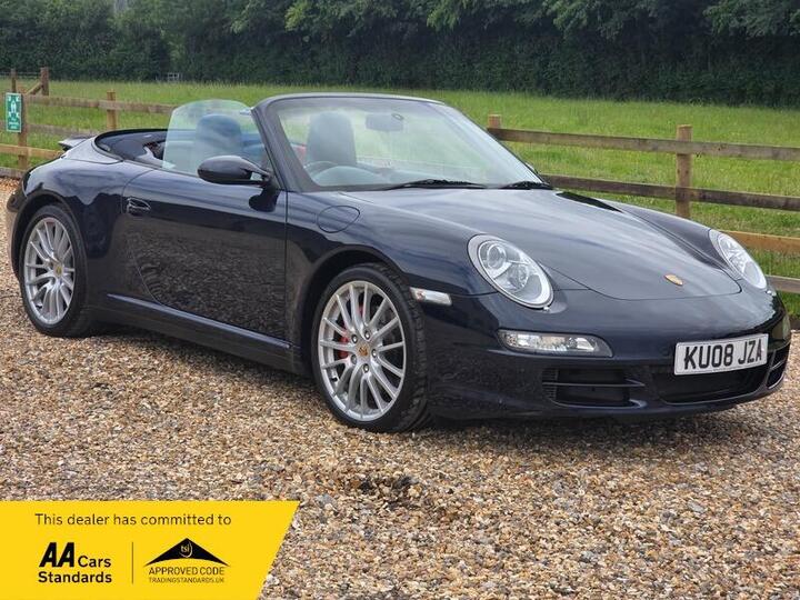 Porsche 911 3.8 997 Carrera 4S Cabriolet Tiptronic S AWD 2dr