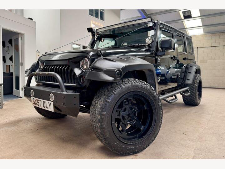 Jeep WRANGLER 2.8 CRD Sahara Unlimited Auto 4WD Euro 4 4dr