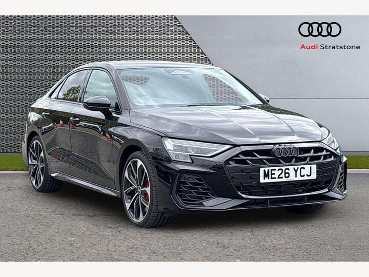 Audi A3 2.0 TFSI Black Edition S Tronic Quattro Euro 6 (s/s) 4dr