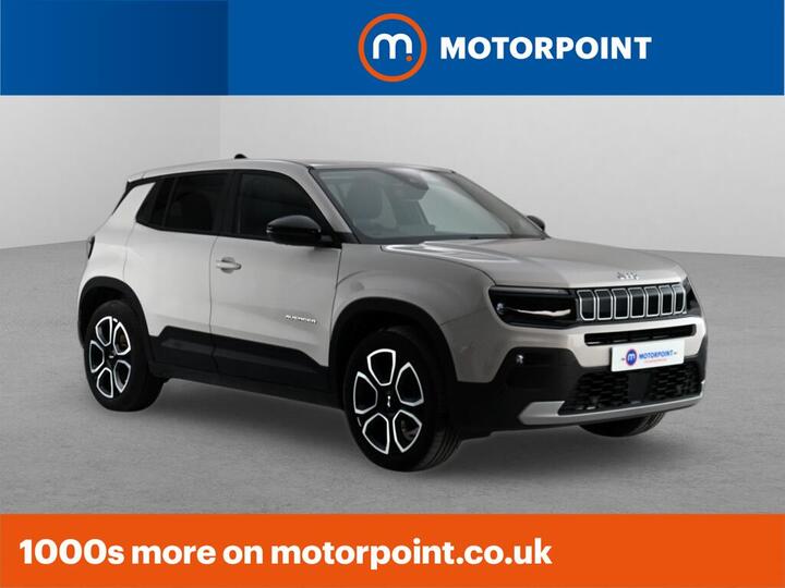 Jeep Avenger 54kWh E-Summit Auto 5dr Jeep Avenger 54kWh E-Summit Auto 5dr