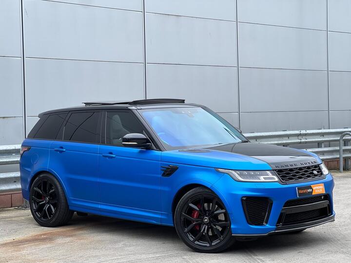 Land Rover RANGE ROVER SPORT 5.0 P575 V8 SVR Auto 4WD Euro 6 (s/s) 5dr Land Rover RANGE ROVER SPORT 5.0 P575 V8 SVR Auto 4WD Euro 6 (s/s) 5dr