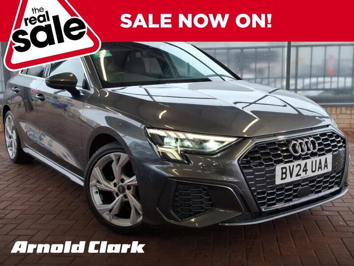 Audi A3 1.0 TFSI 30 S Line Sportback Euro 6 (s/s) 5dr