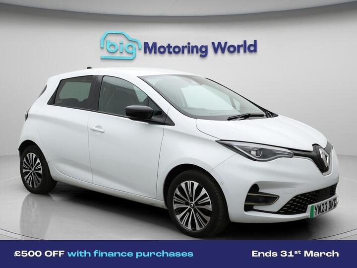 Renault Zoe R135 EV50 52kWh Techno Auto 5dr (Boost Charge)