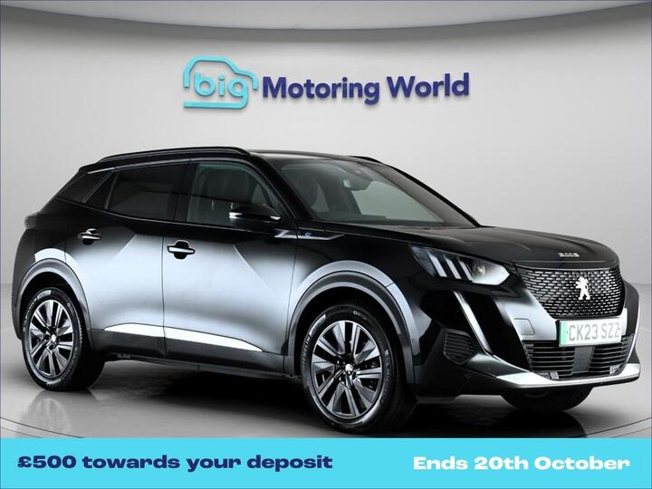 Peugeot E-2008 50kWh GT Premium Auto 5dr (7kW Charger)
