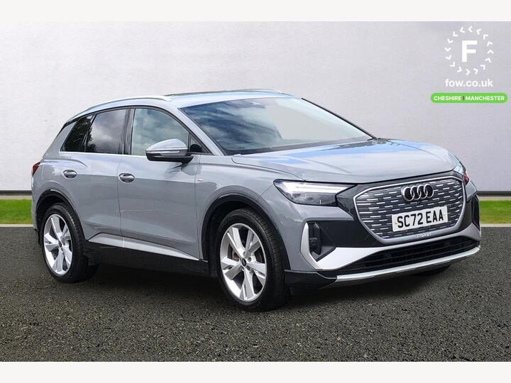 Audi Q4 50 S Line Auto Quattro 5dr 82kWh Audi Q4 50 S Line Auto Quattro 5dr 82kWh