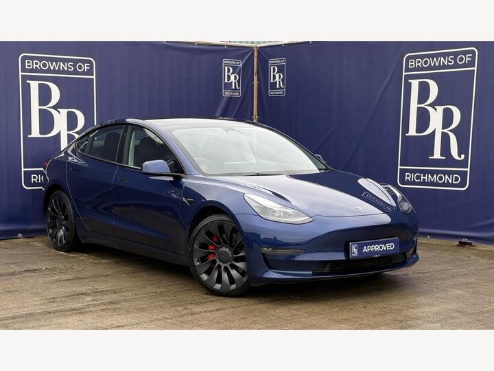 Tesla Model 3 (Dual Motor) Performance Auto 4WDE 4dr (Performance Upgrade)