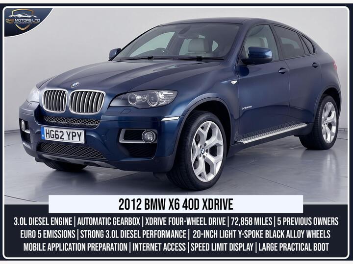 BMW X6 3.0 40d Auto XDrive Euro 5 5dr