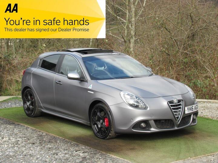 Alfa Romeo GIULIETTA 1750 TBi Quadrifoglio Verde TCT Euro 6 (s/s) 5dr Alfa Romeo GIULIETTA 1750 TBi Quadrifoglio Verde TCT Euro 6 (s/s) 5dr
