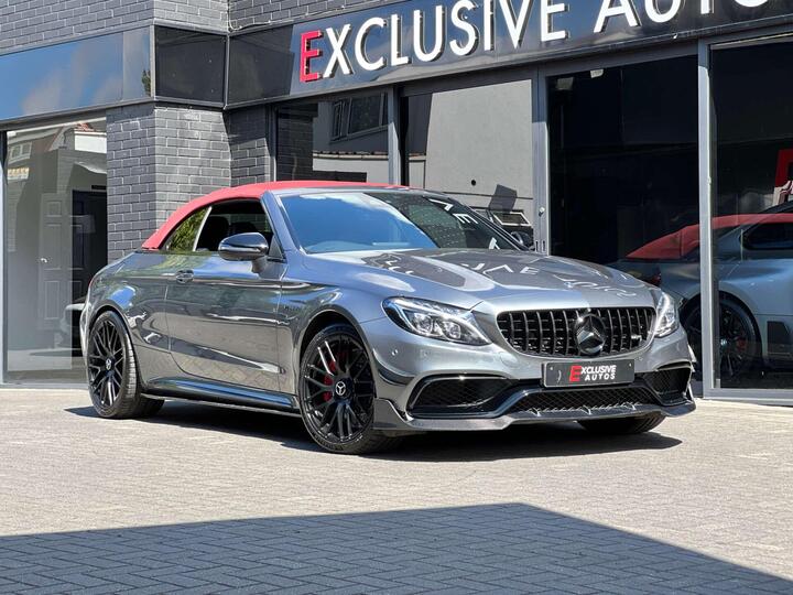 Mercedes-Benz C Class 4.0 C63 V8 BiTurbo AMG S (Premium) Cabriolet SpdS MCT Euro 6 (s/s) 2dr